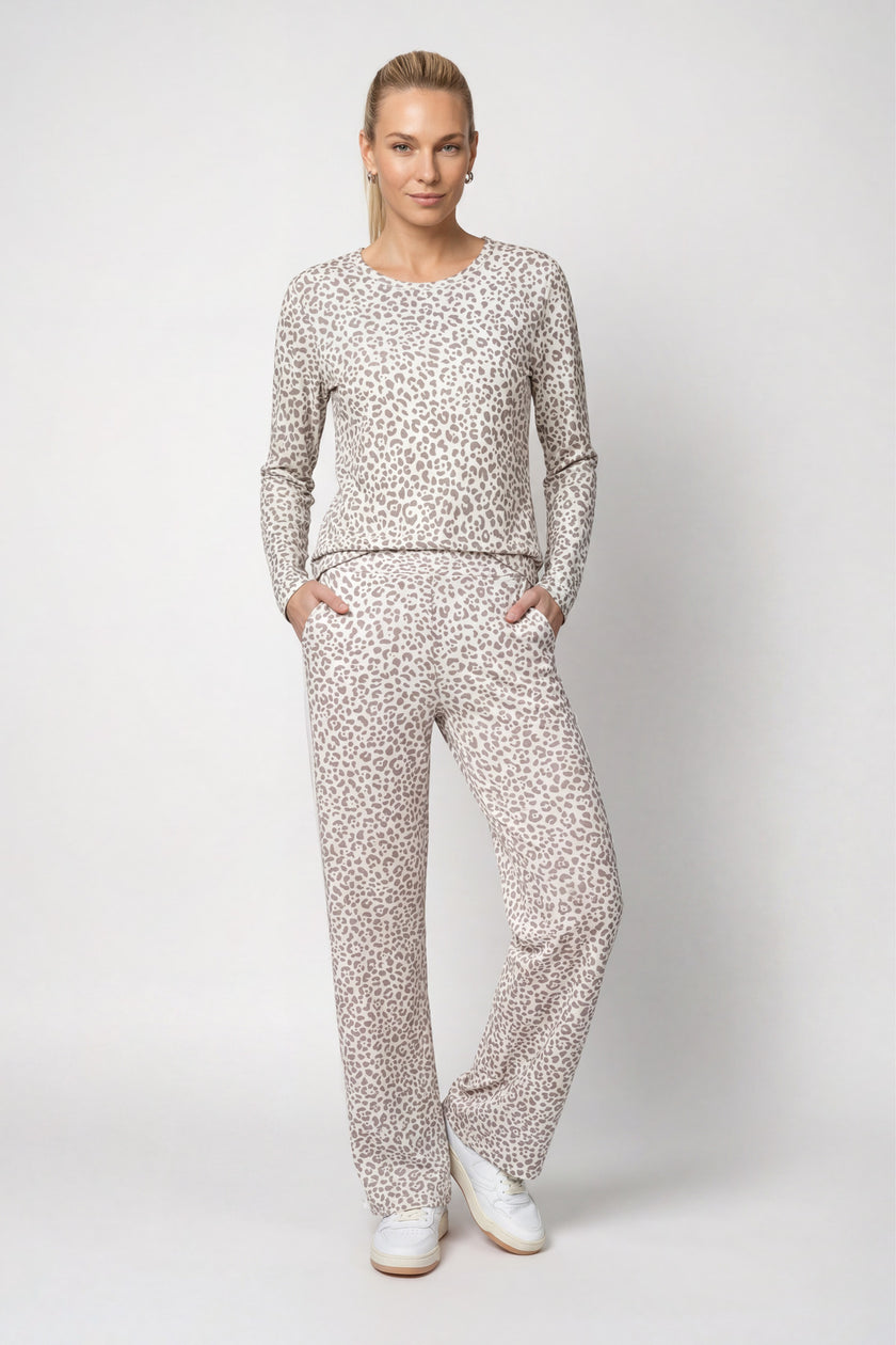 Langarmshirt - Animalprint