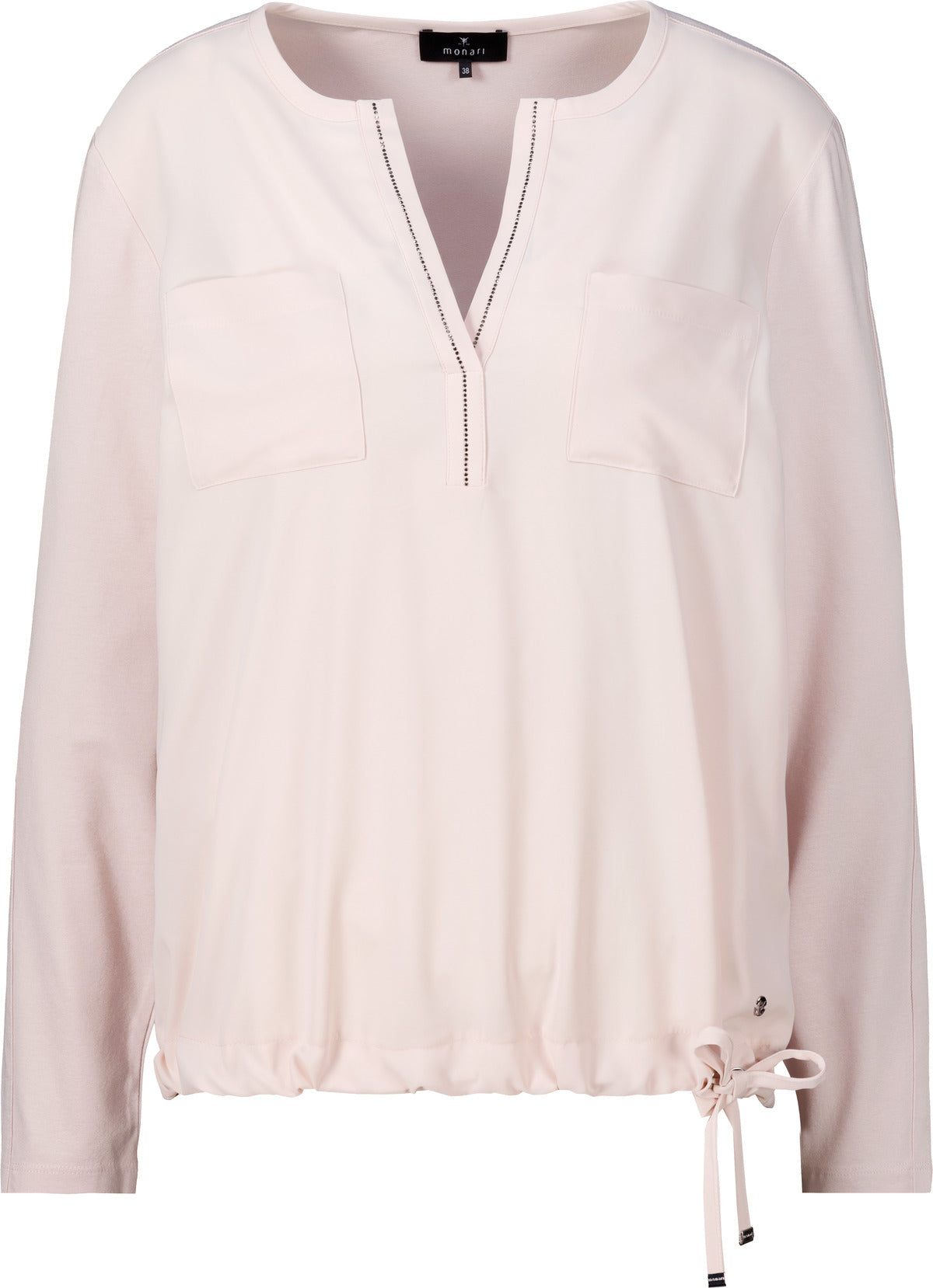Blusenshirt mit Schmuckdetails