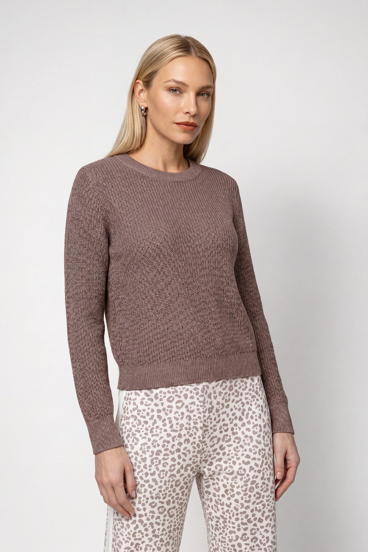 Pullover - Lurex