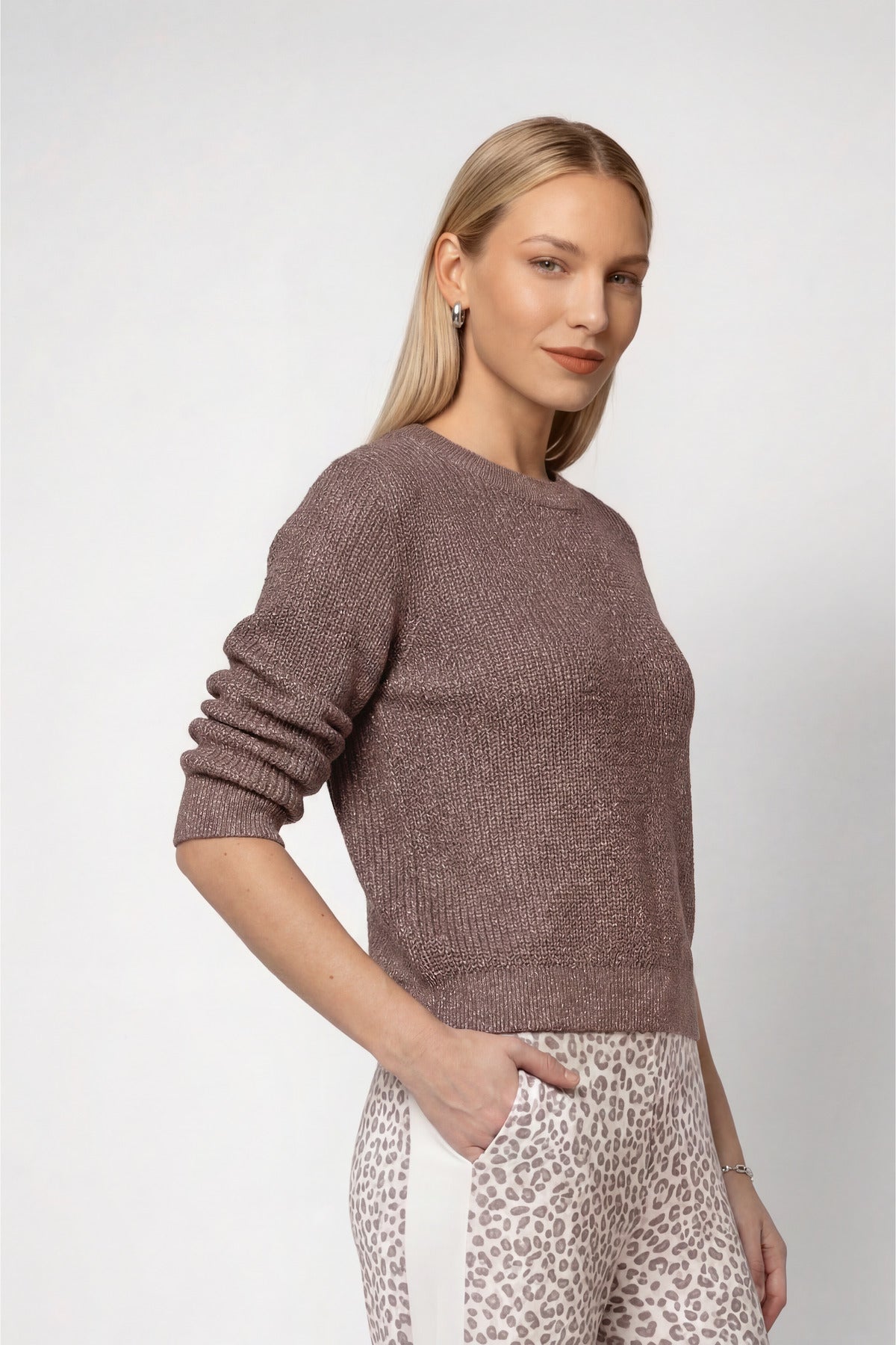 Pullover - Lurex