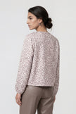 Strickjacke - Animalprint
