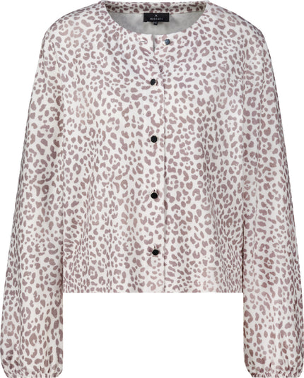 Strickjacke - Animalprint