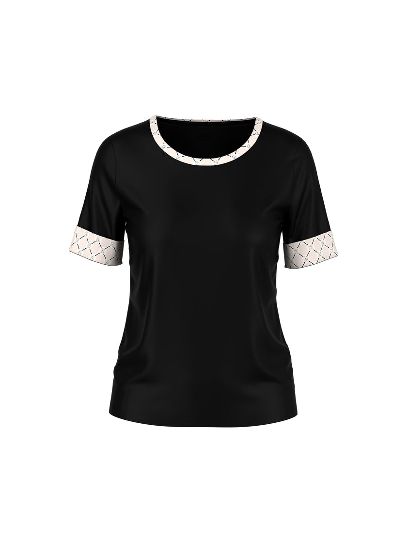 Shirt aus Baumwollstretch