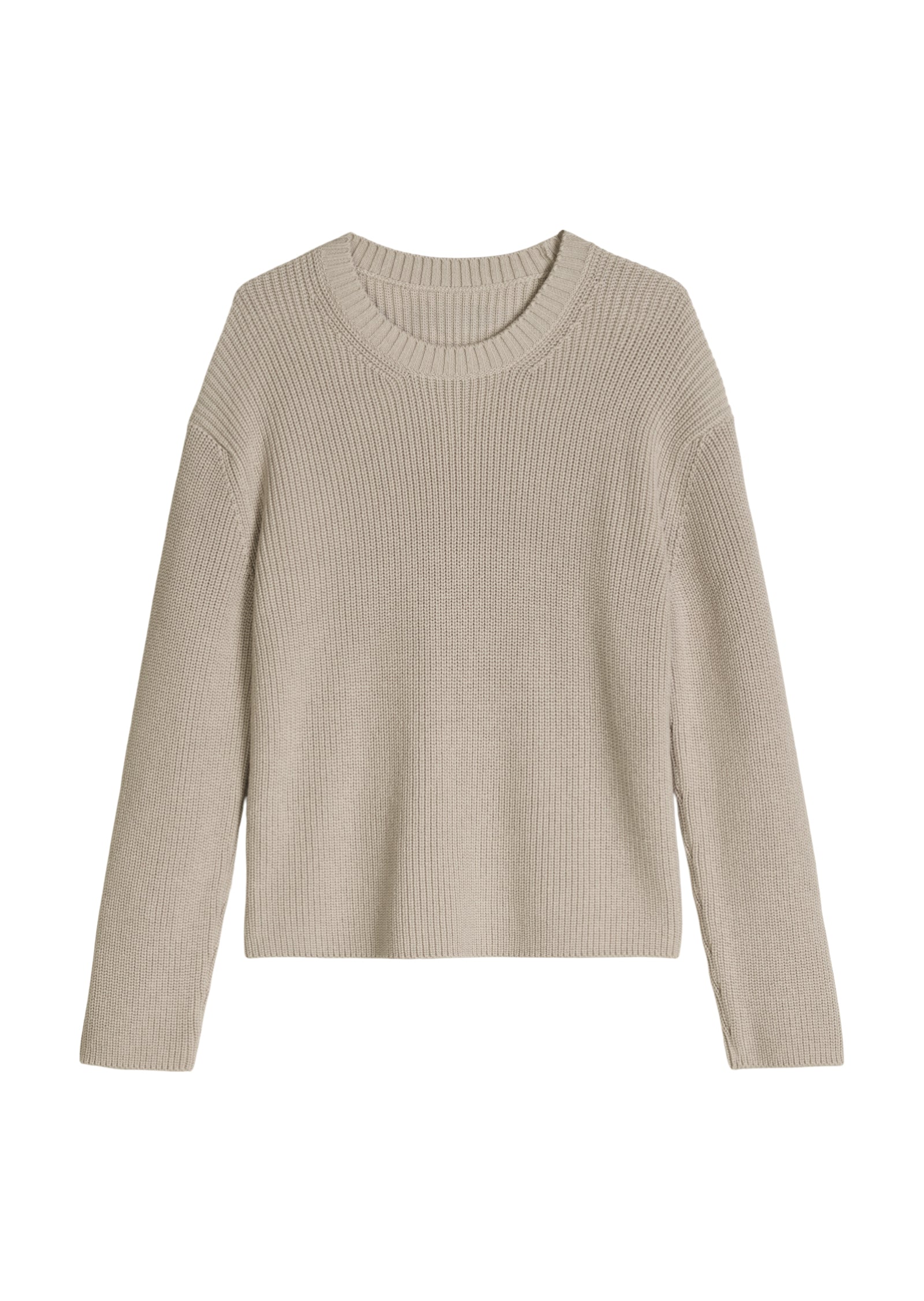Pullovers, LSL, Round-Neck, Slits