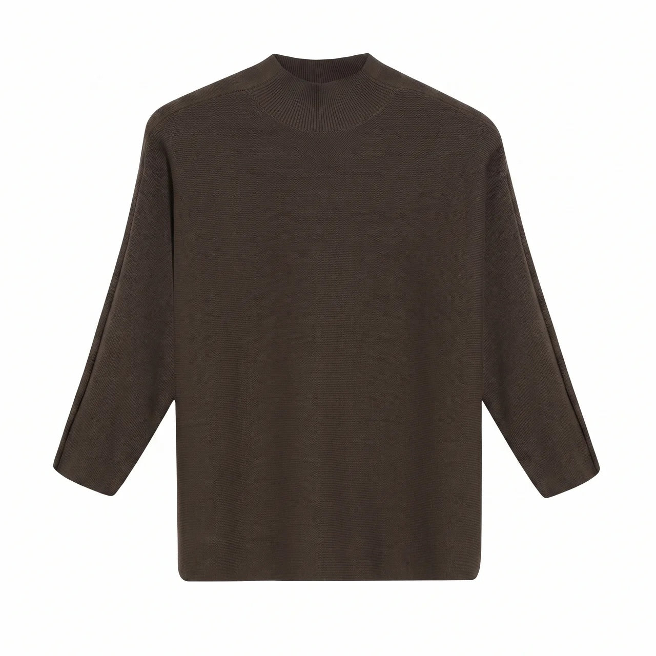 Feinstrickpullover - Stehkragen