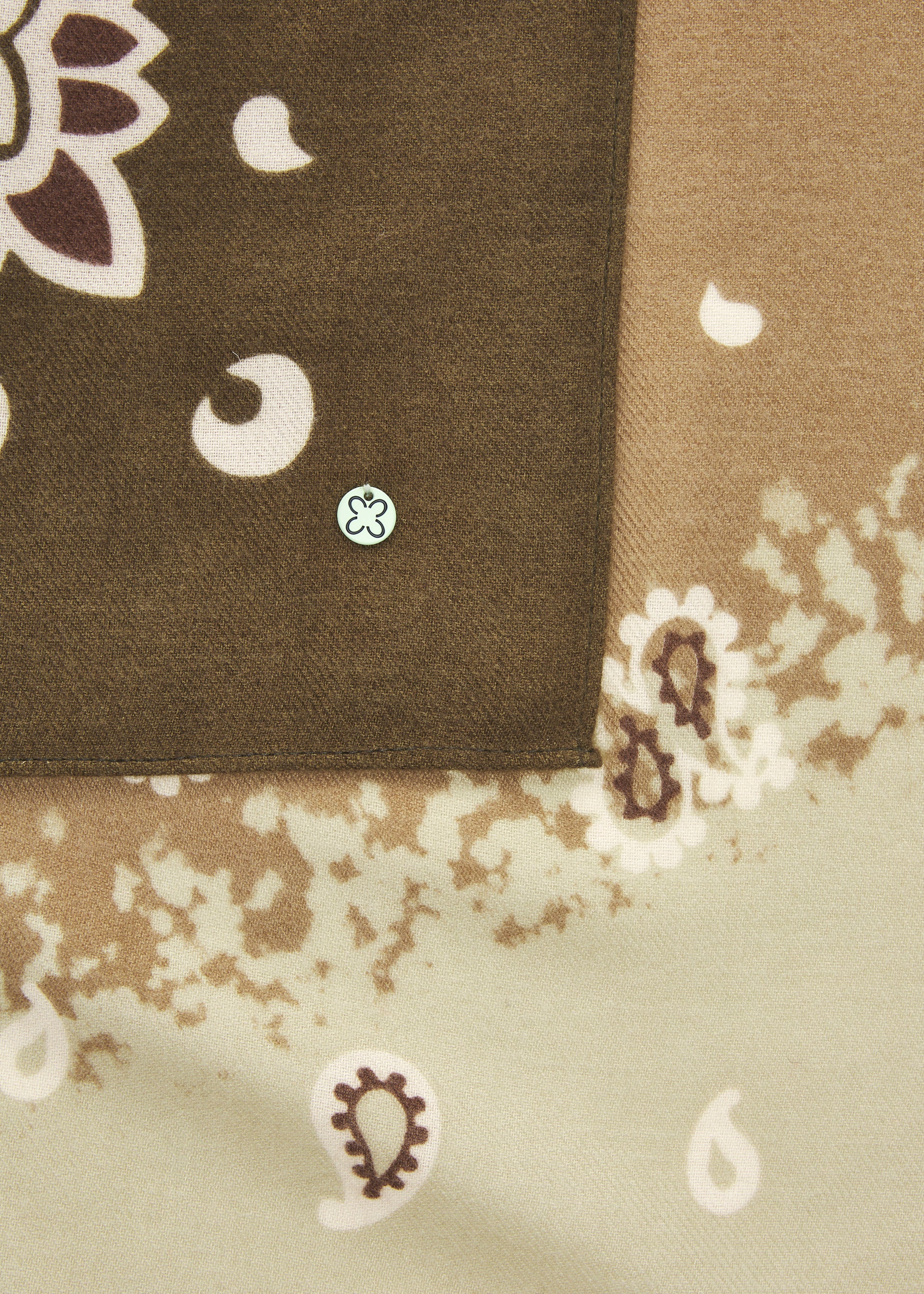 Weiches Tuch mit Paisley-Muster
