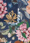 Schal - Blumen-Muster
