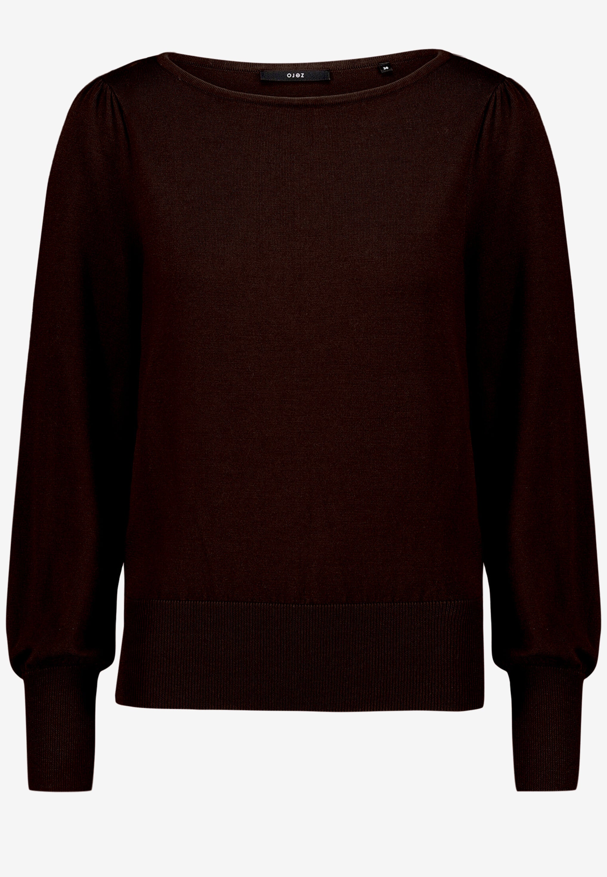 Feinstrickpullover  - U-Boot Ausschnitt