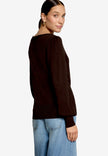 Feinstrickpullover  - U-Boot Ausschnitt