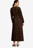 Maxikleid  - V-Ausschnitt