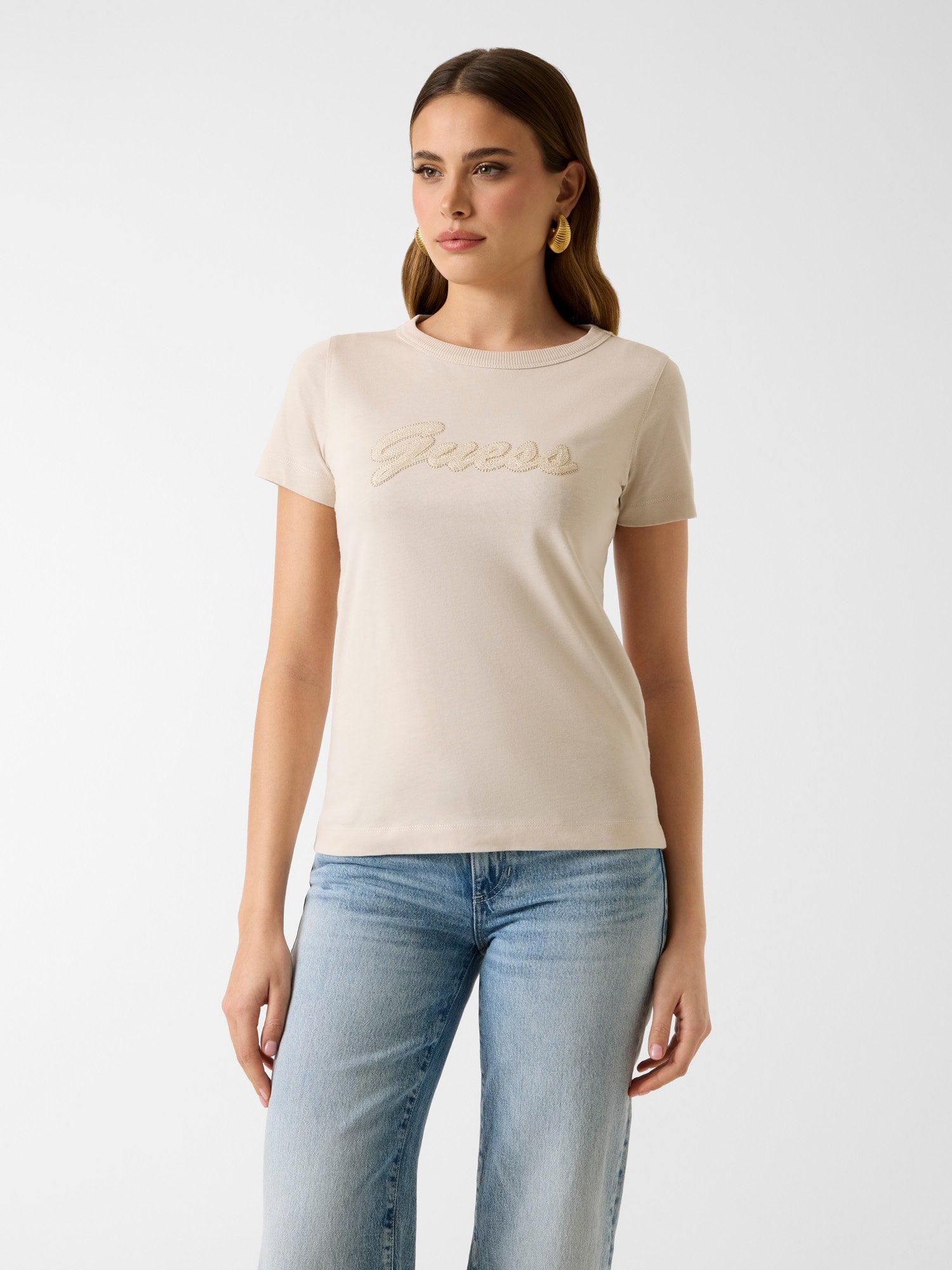 T-Shirt - SS CN 3D GUESS SCRIPT TEE