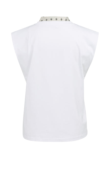 Shirt mit Schal