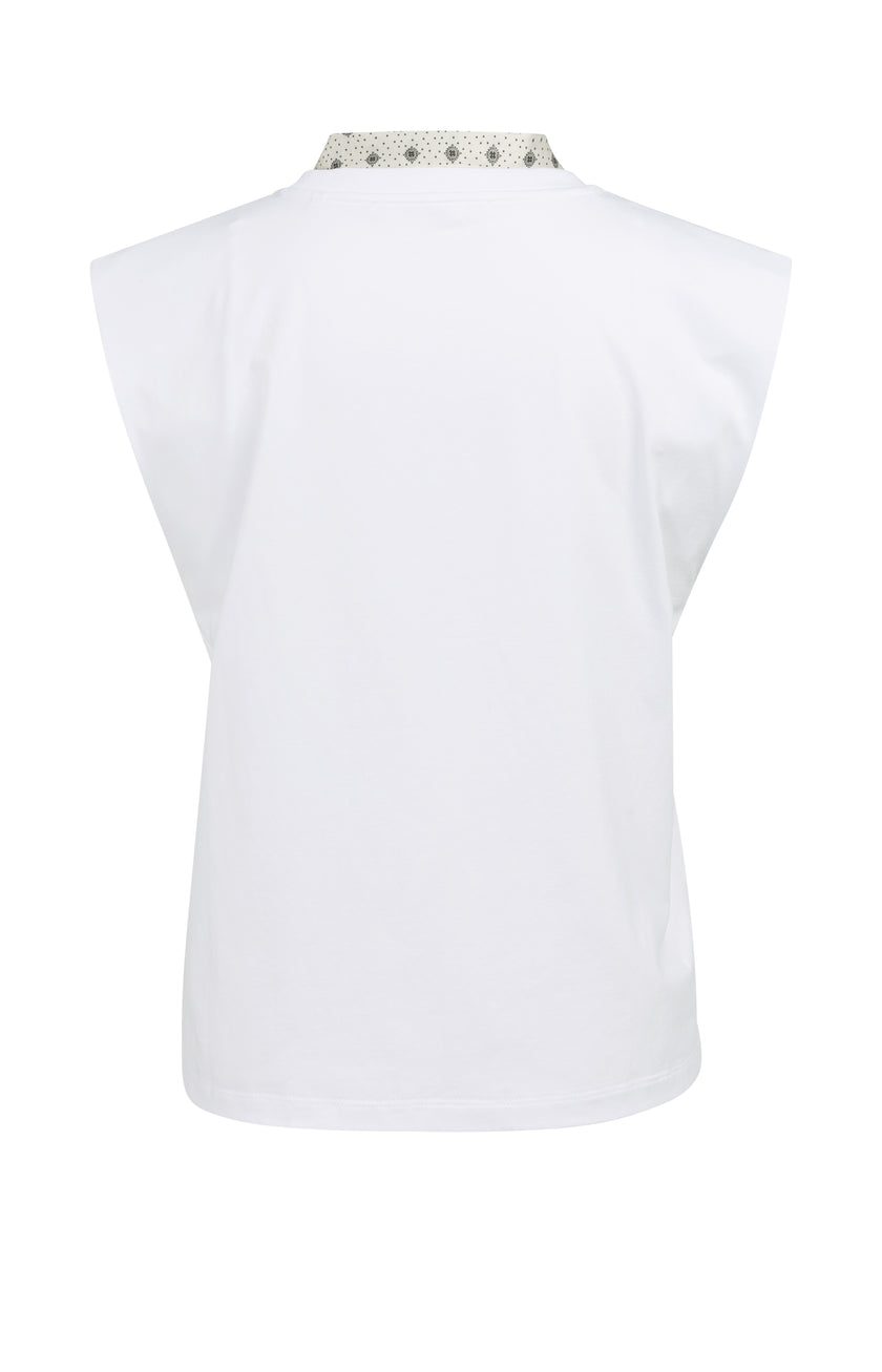 Shirt mit Schal
