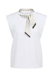 Shirt mit Schal