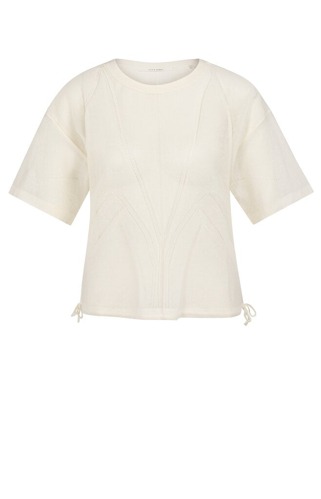 Feinstrickpullover - Ajourmuster