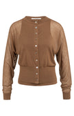 Durchsichtiger Cardigan