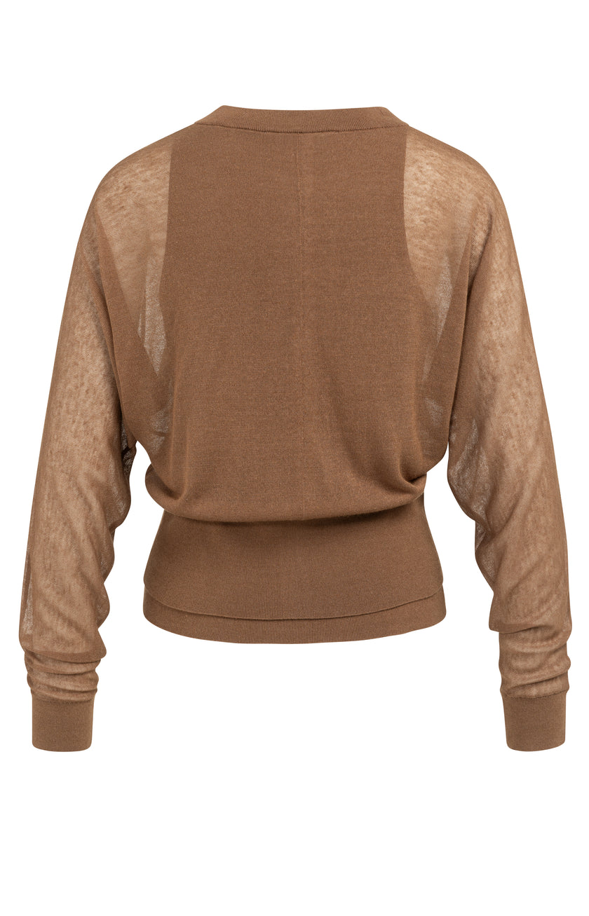 Durchsichtiger Cardigan