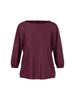 Seidenbluse mit 3/4-Arm