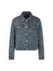 Denimjacke - Animal Print