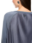Sweatshirt - Plissee-Details