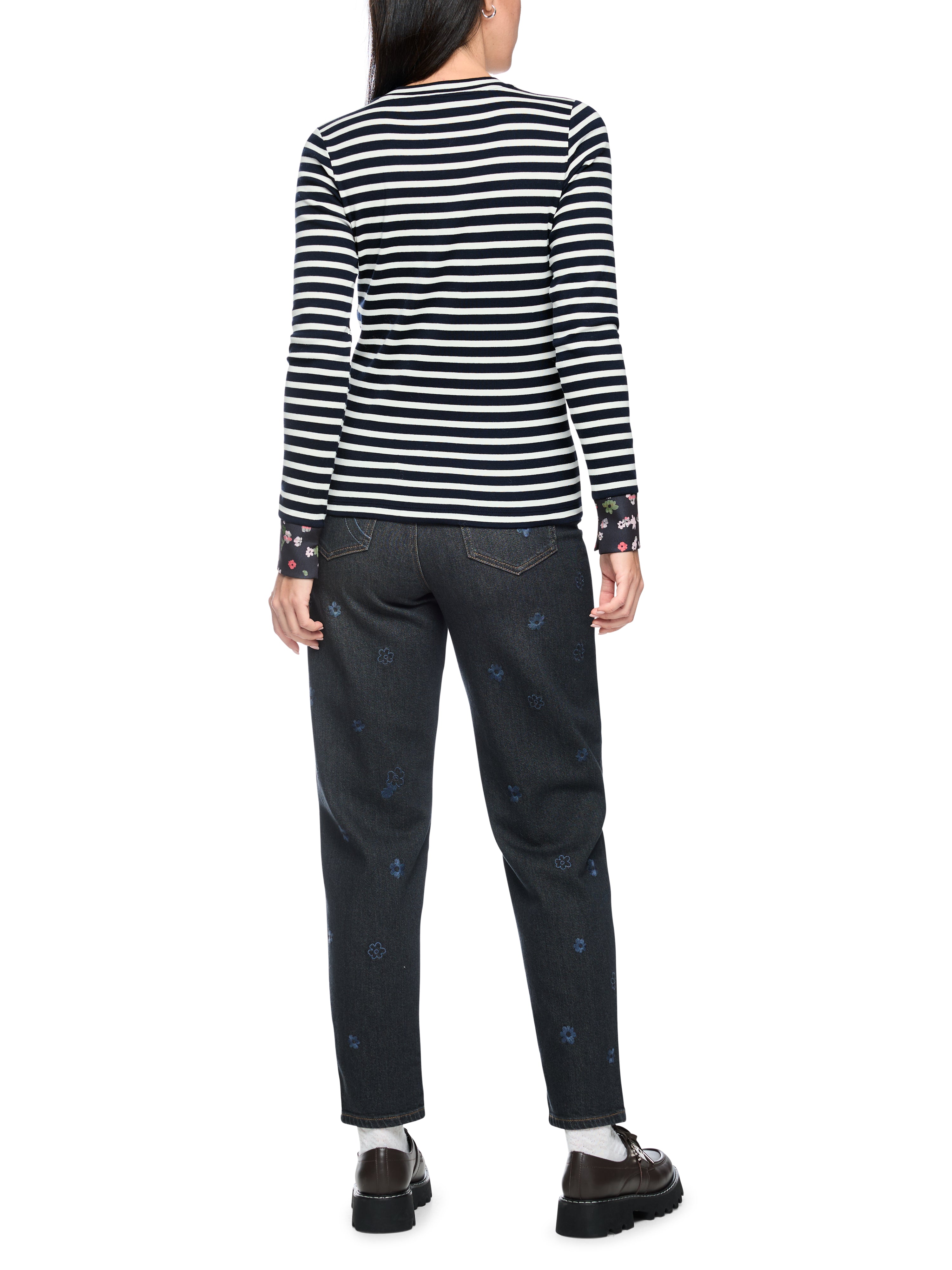 Langarm-Shirt - Streifenoptik
