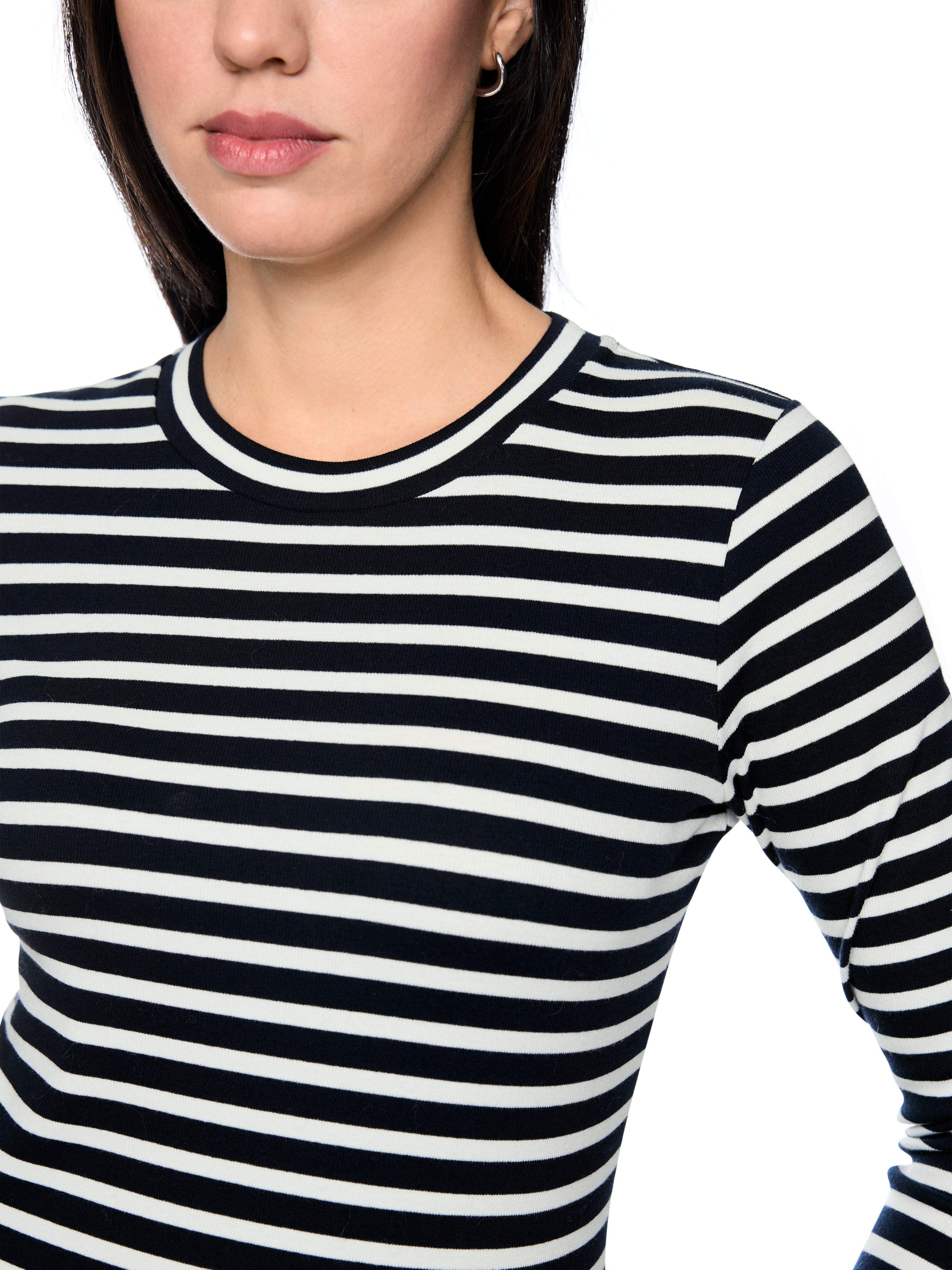 Langarm-Shirt - Streifenoptik