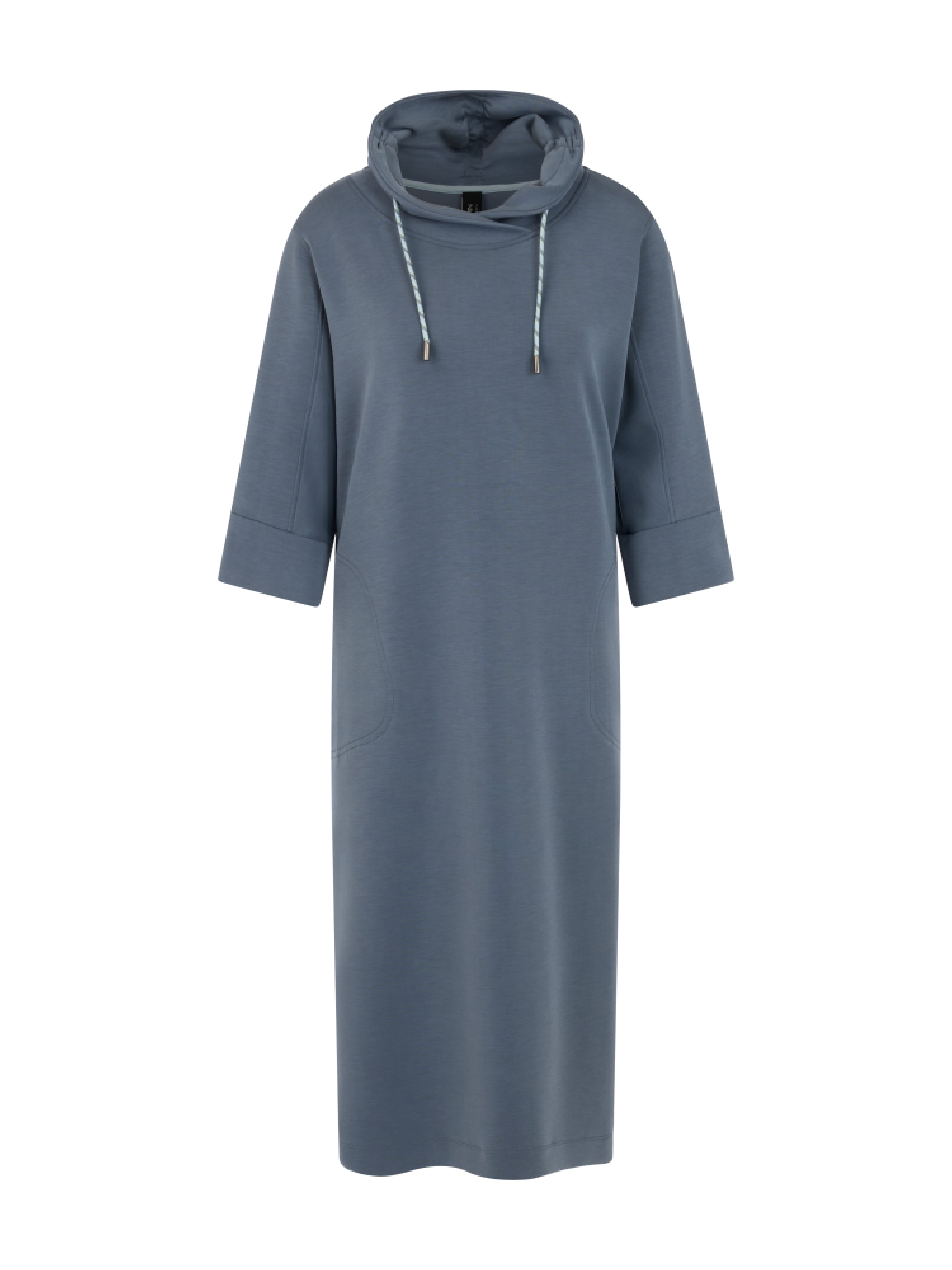 Langes Jerseykleid