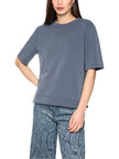 T-Shirt - Plissee-Details