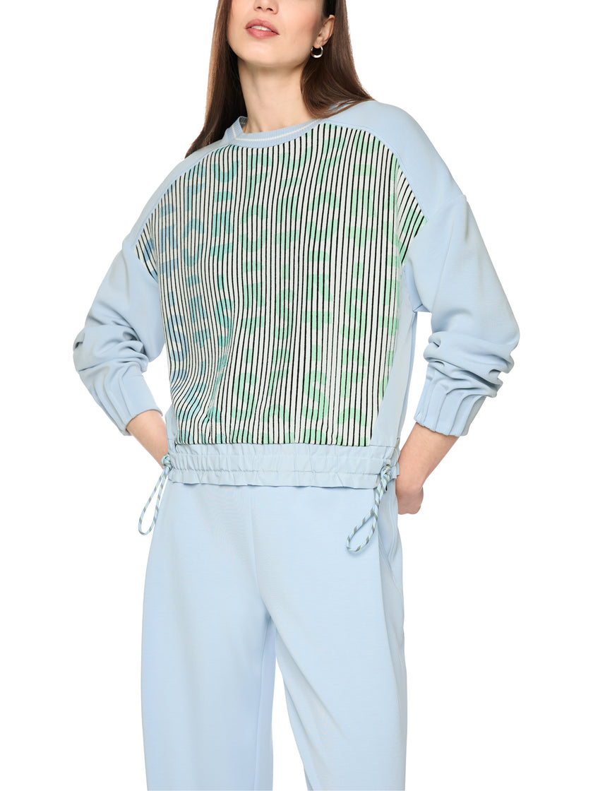 Pullover - Materialmix