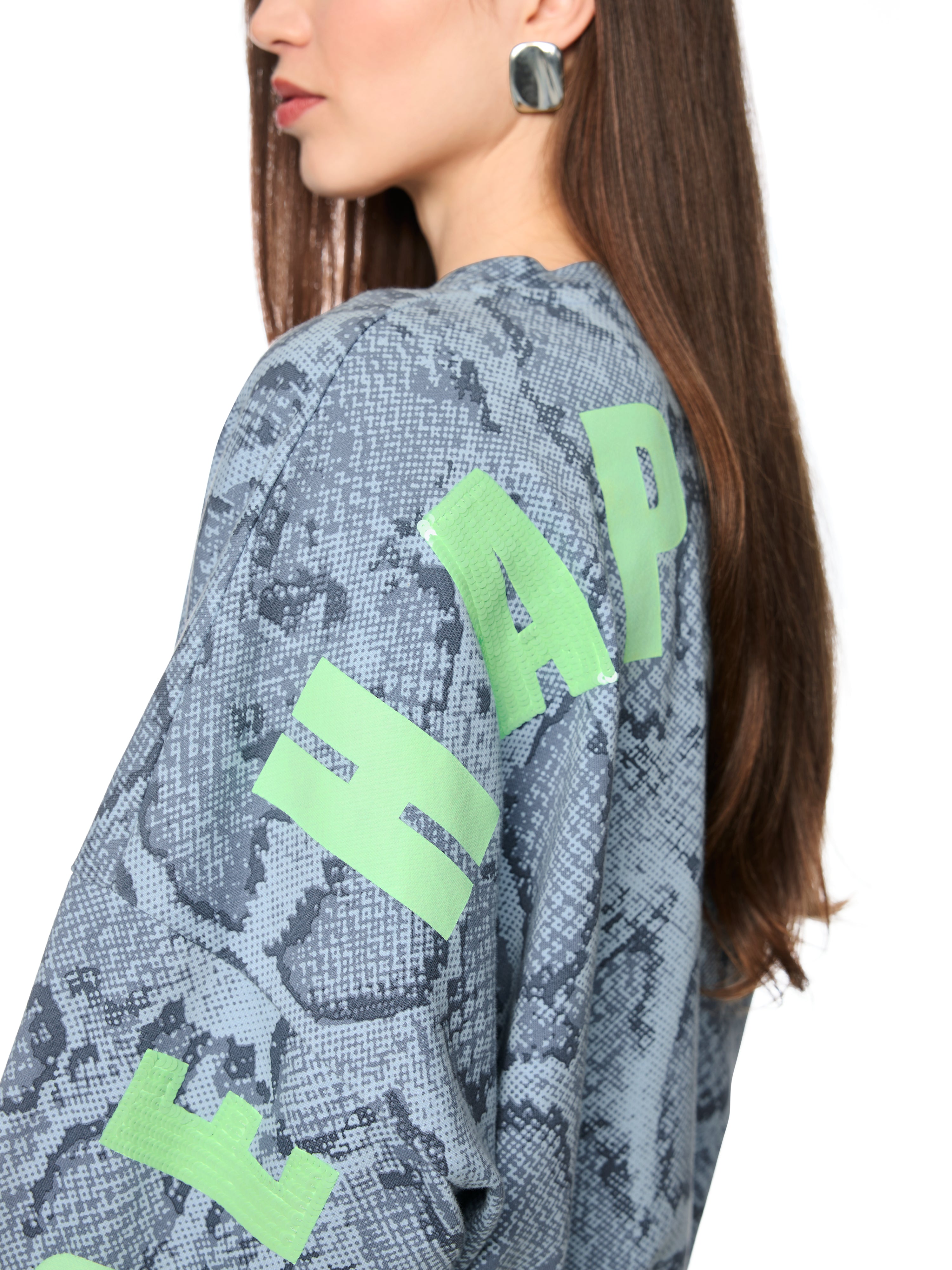 Sweatshirt - Animal Print