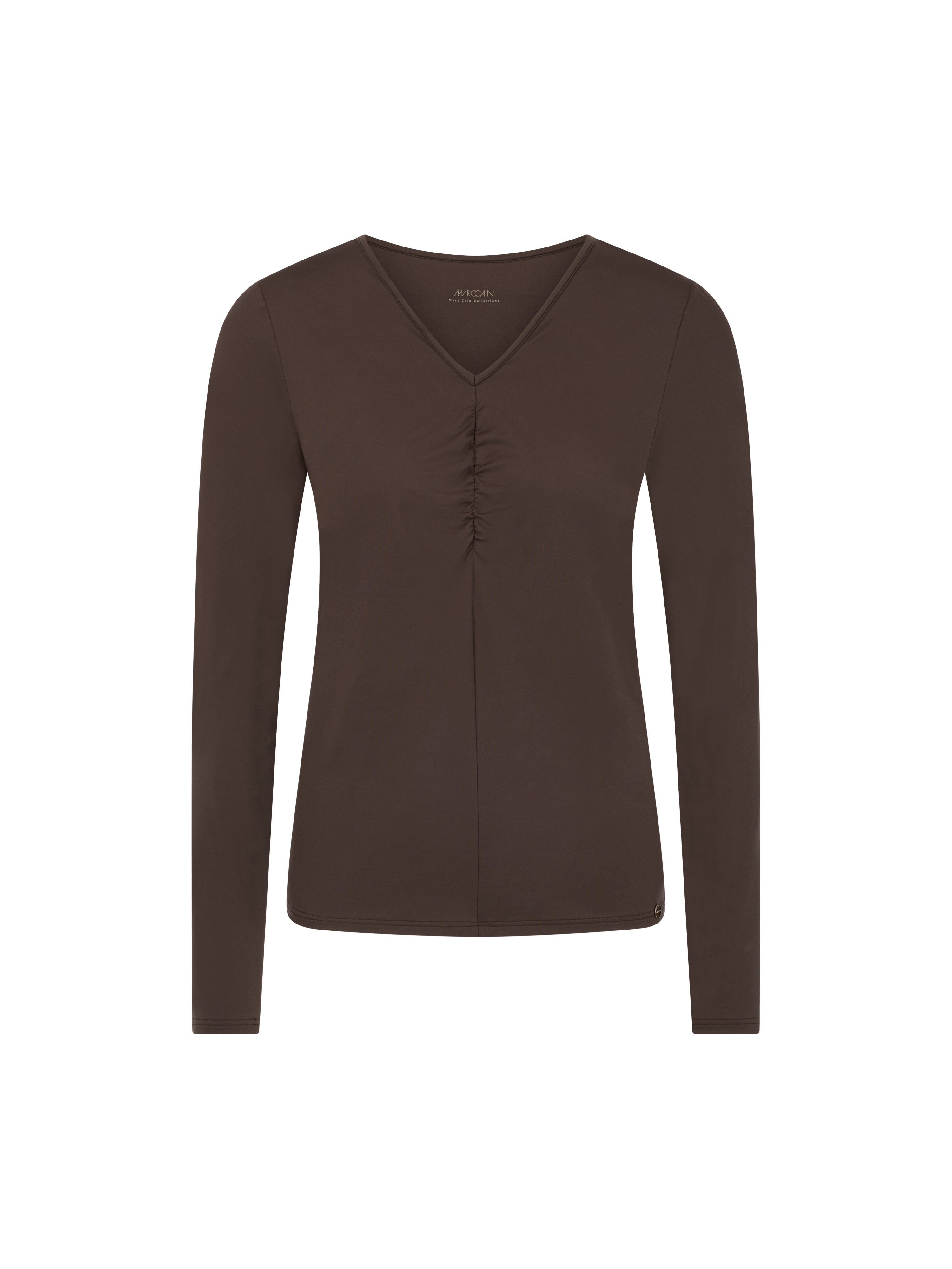 Raffiniertes Stretch-Longsleeve