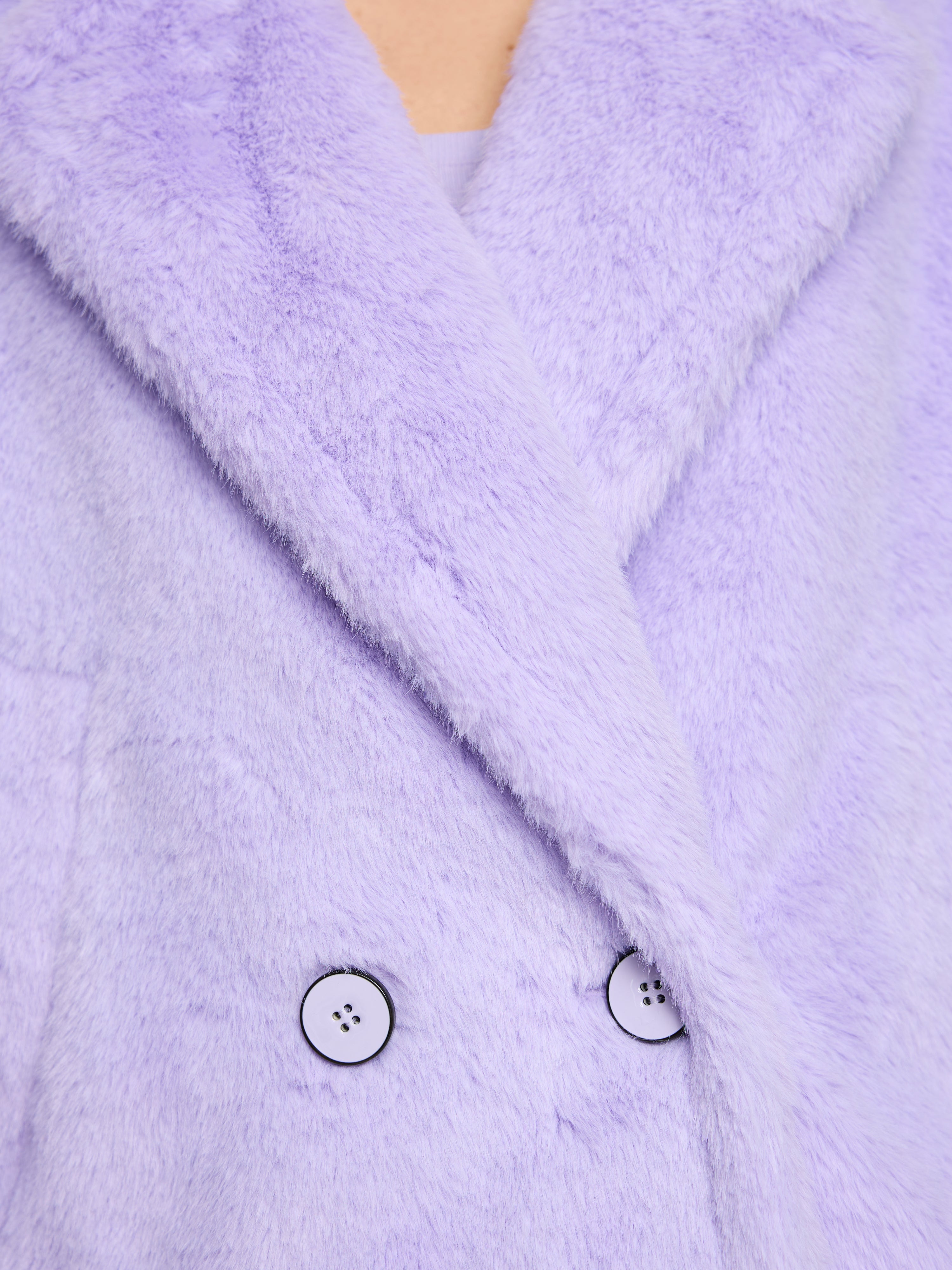 Kurzmantel - Fake Fur