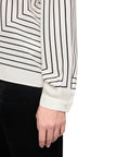 Bluse - Seiden-Mix