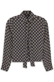Bluse - Schleifendetail