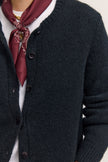 Strickjacke - Wollmix