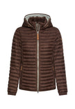 Steppjacke - Strick-Einsatz