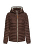 Steppjacke - Strick-Einsatz