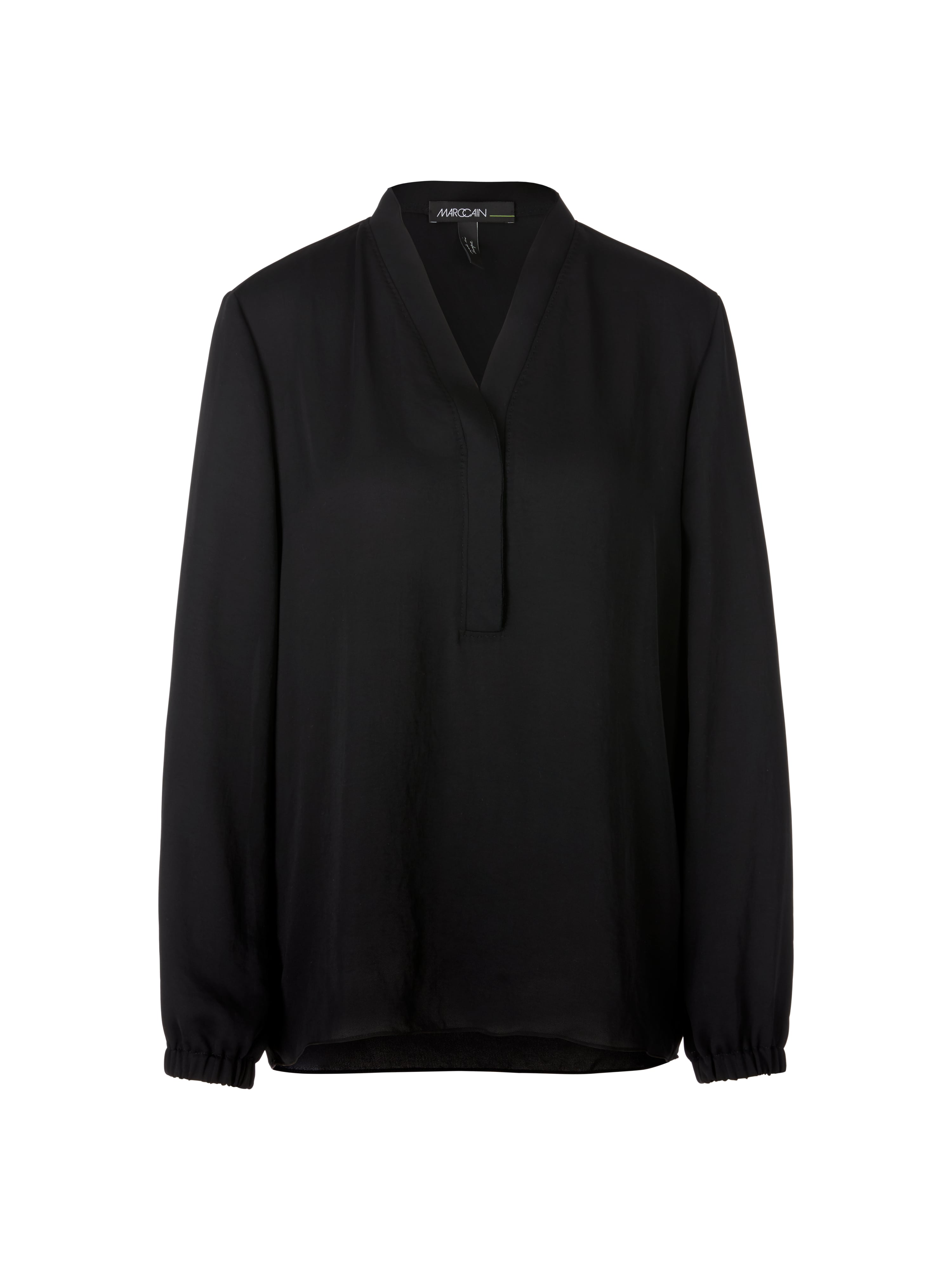Bluse - Loose Fit - unifarben