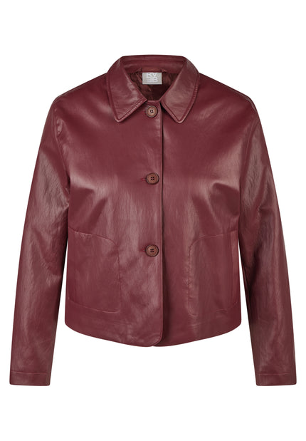 Jacke - Lederimitat - Cafe Paris