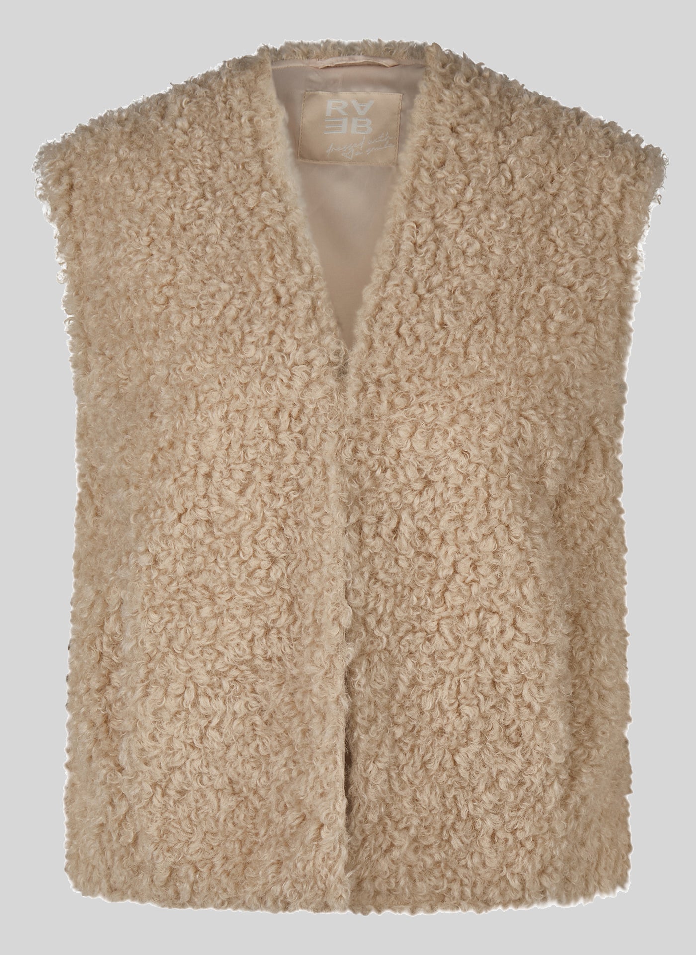 Weste - Fake Fur -Checks Please