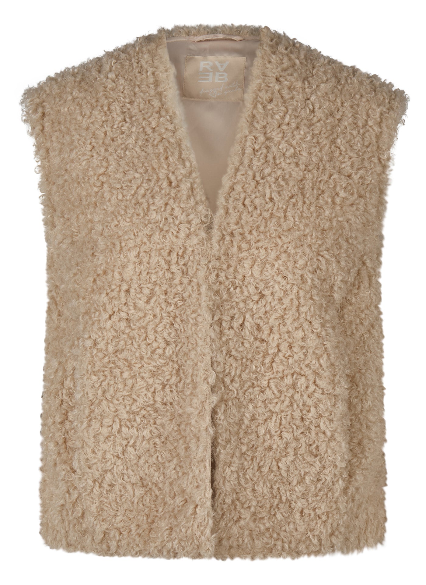 Weste - Fake Fur -Checks Please