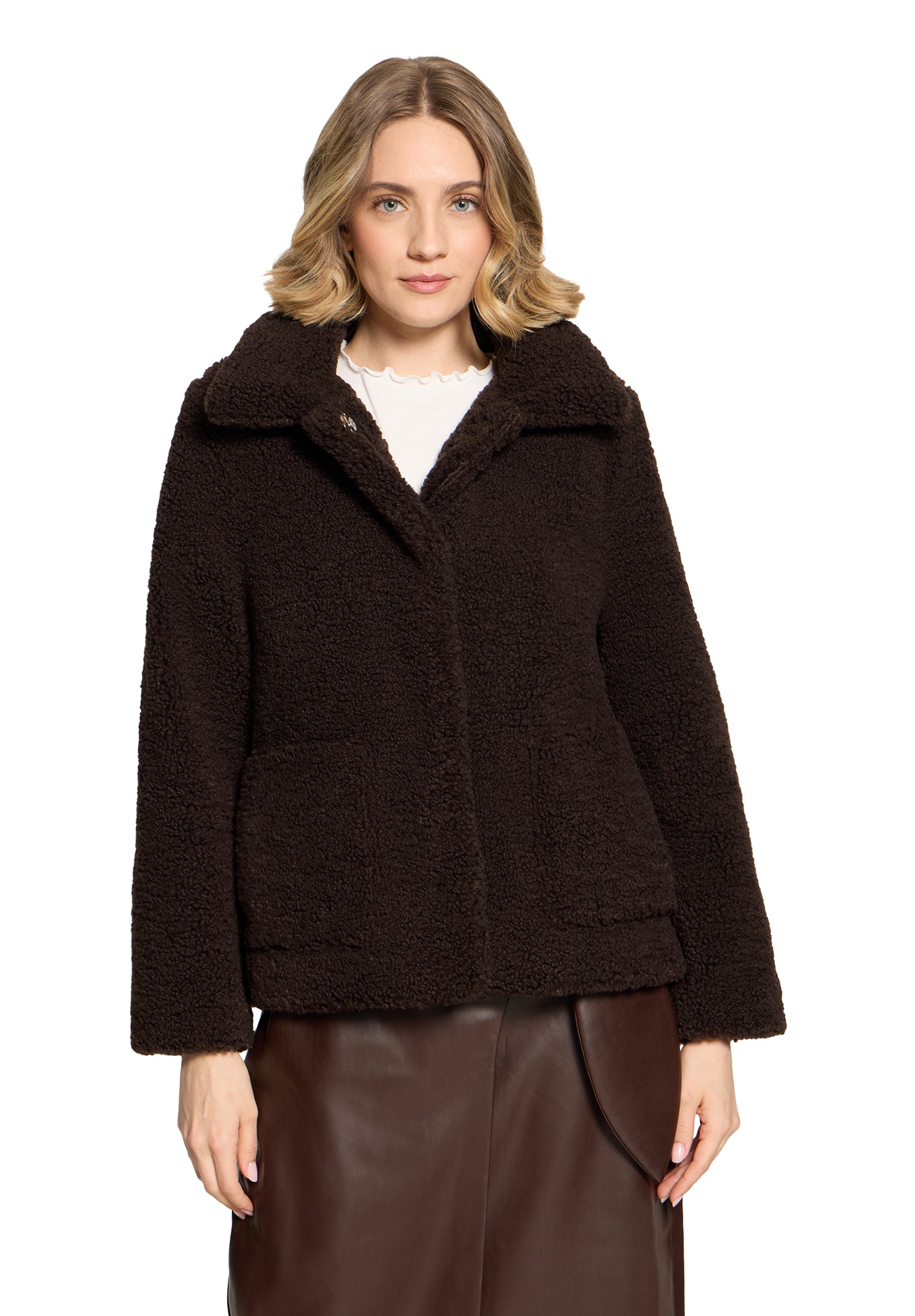 Plüschjacke