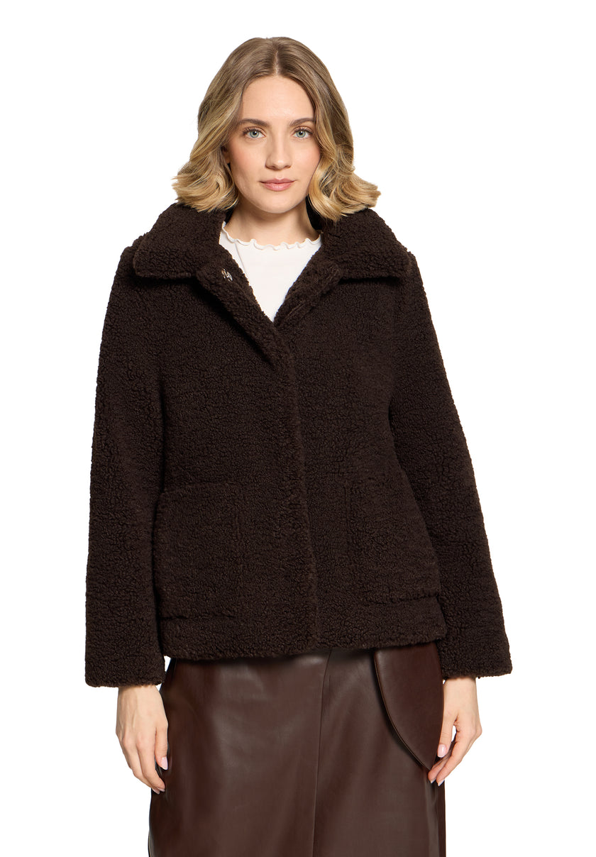 Plüschjacke