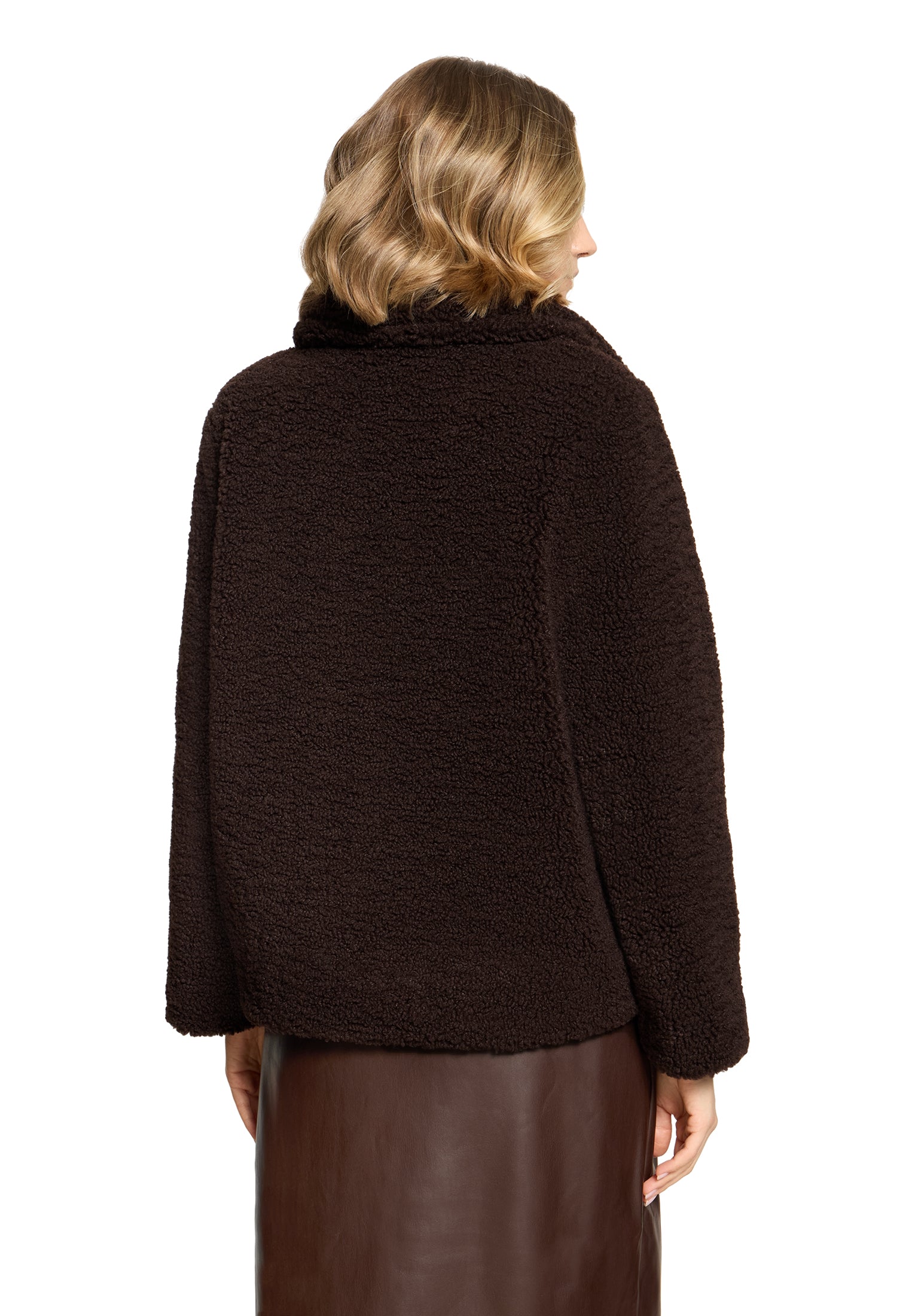 Plüschjacke