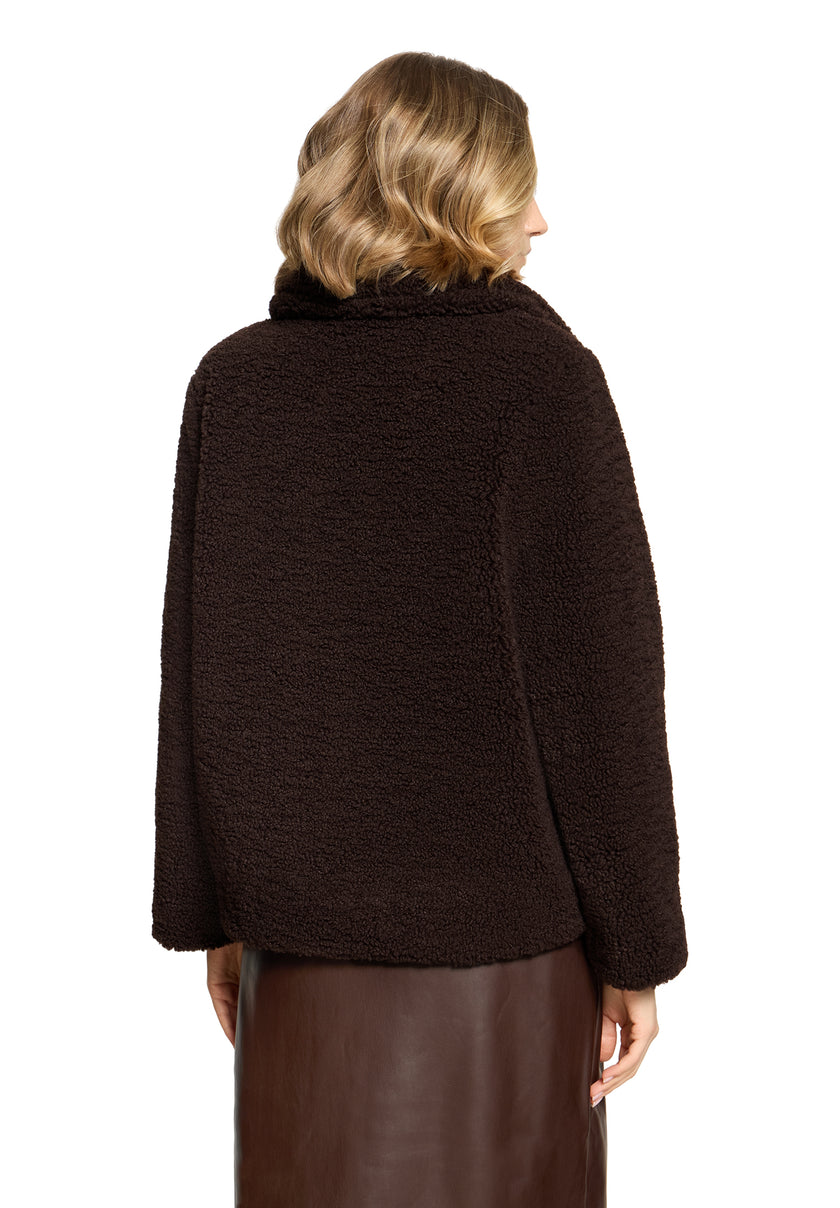 Plüschjacke