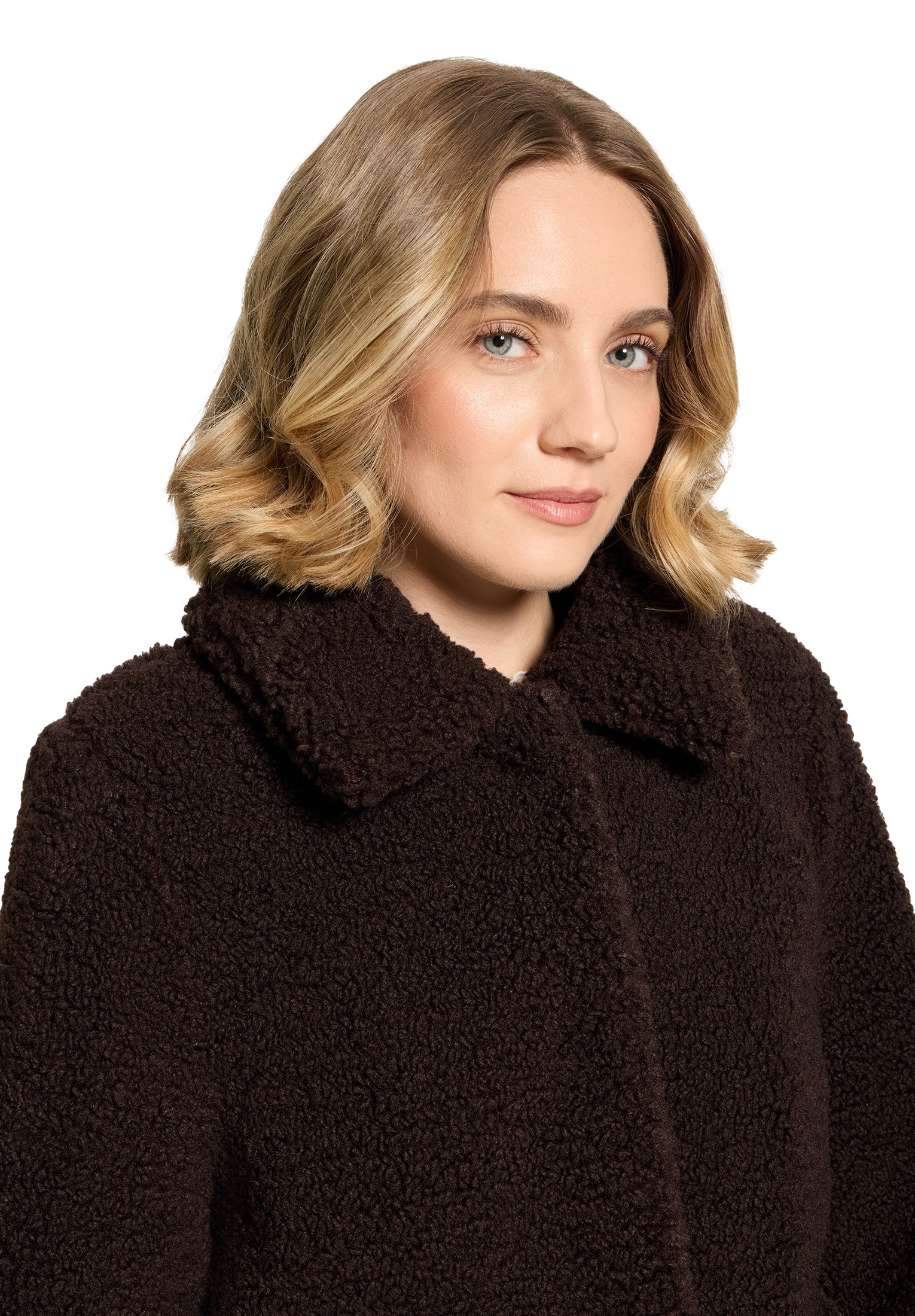 Plüschjacke