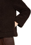 Plüschjacke