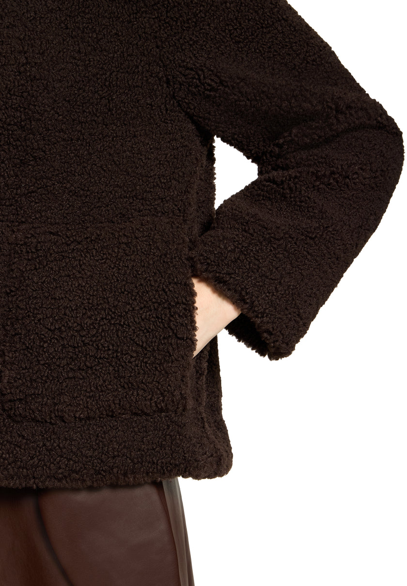 Plüschjacke