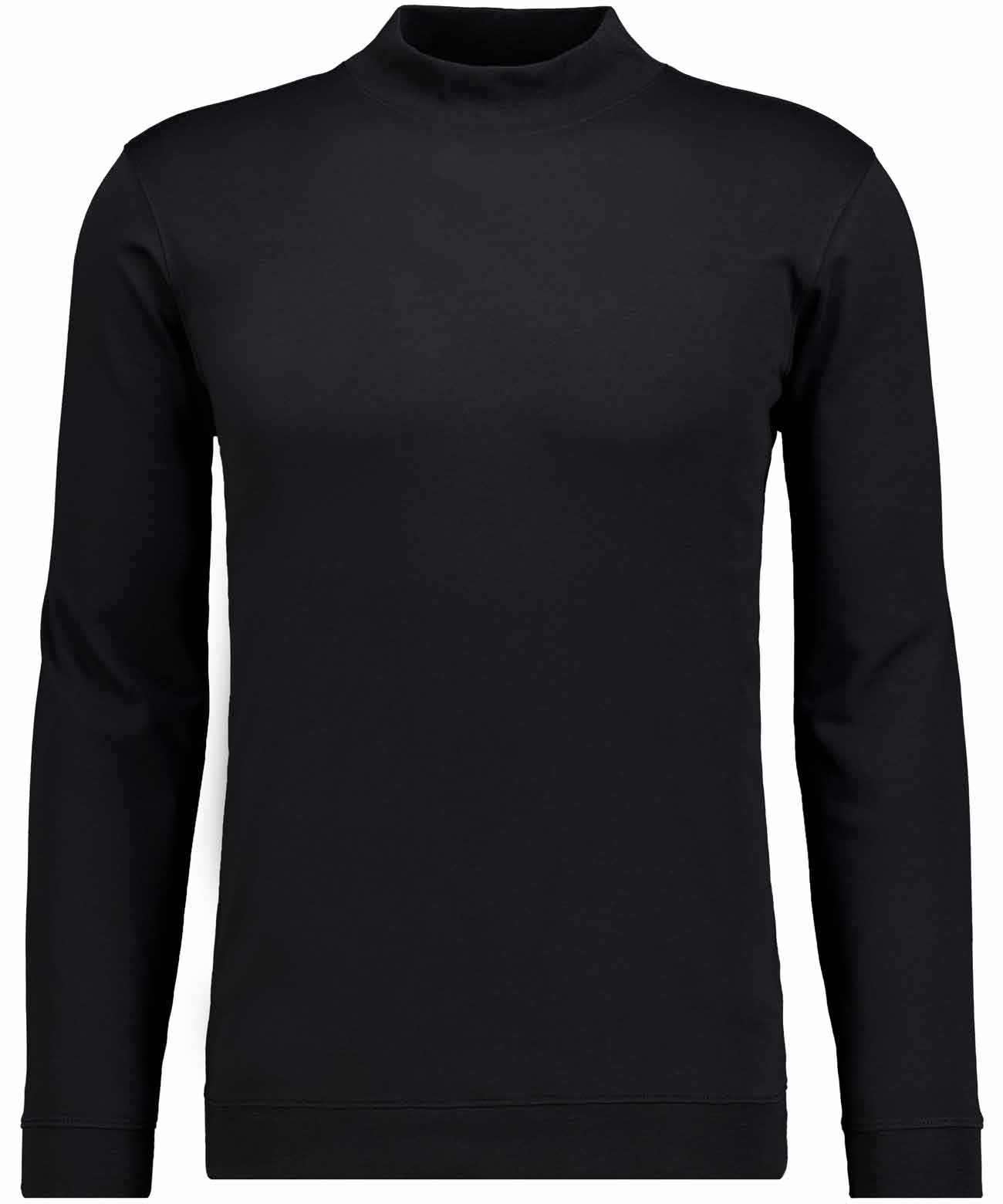Langarmshirt - Stehkragen