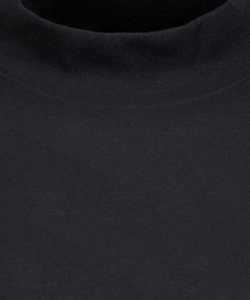 Langarmshirt - Stehkragen